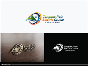 Logo Design by Graphix Lab for Tongass Rain Electric Cruise | Design: #4968752