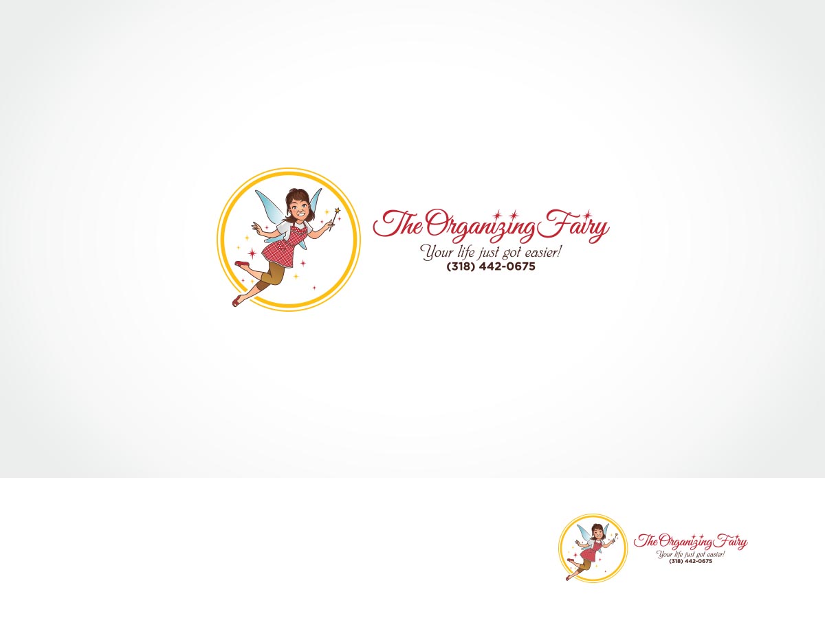 Logo Design by ArtTank for The Organizing Fairy | Design #5001653
