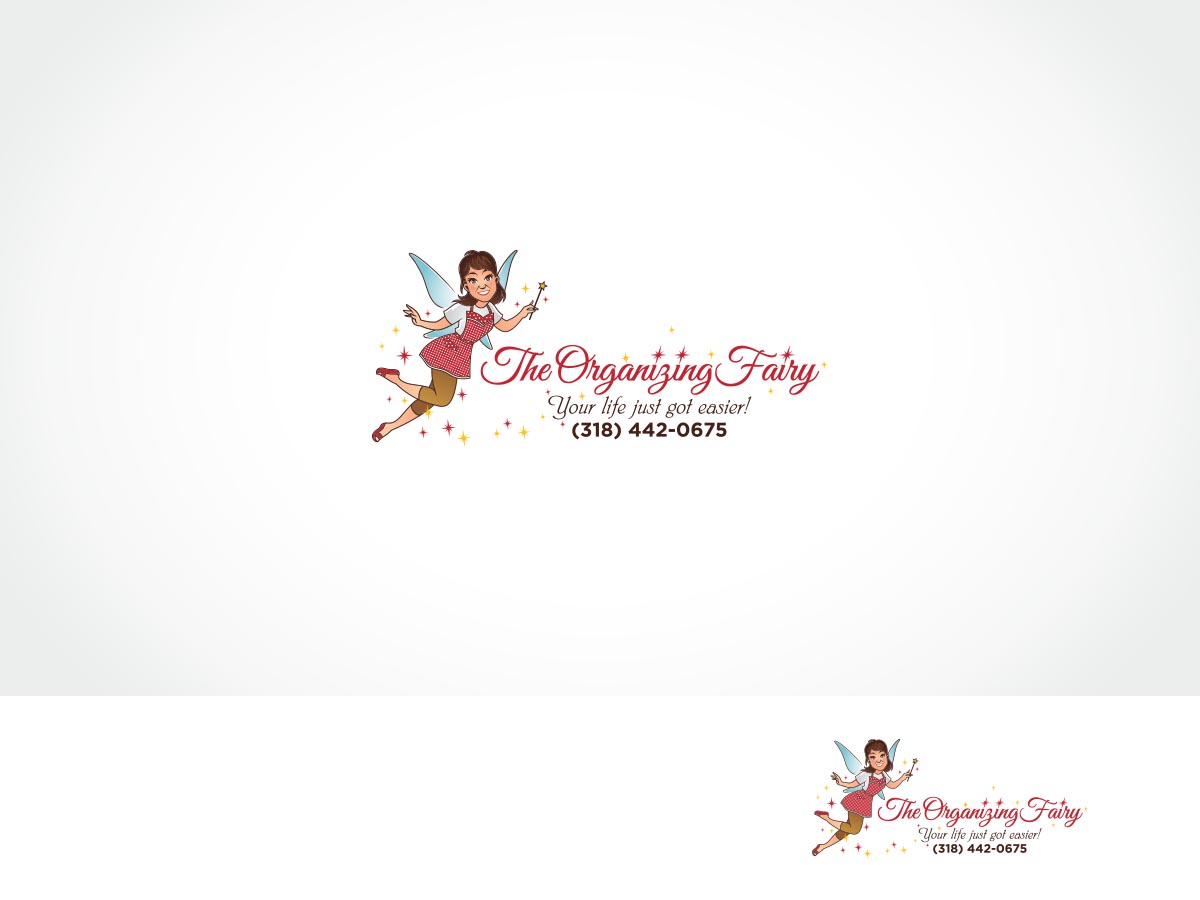 Logo Design by ArtTank for The Organizing Fairy | Design: #5013772