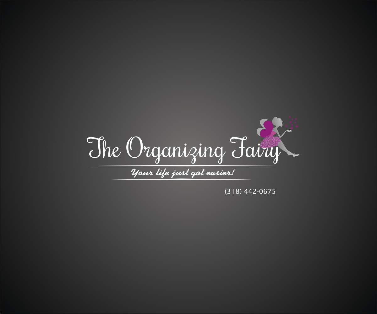 Logo Design by T I K H E - L M W for The Organizing Fairy | Design #4985184