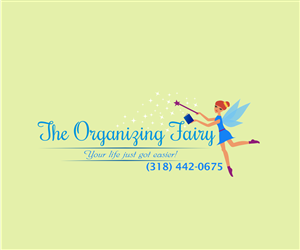 Logo Design by T I K H E - L M W for The Organizing Fairy | Design: #4995526