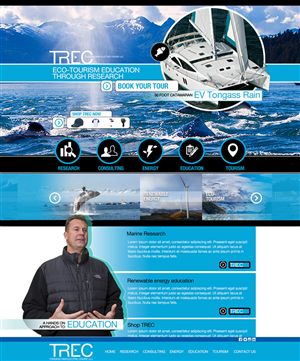 Web Design by Spread Media Inc. for Tongass Rain Electric Cruise | Design: #5006865