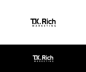 Logo Design by akhil for T.K. Rich Marketing | Design #4983236