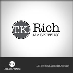 Logo-Design von mvillamin für T.K. Rich Marketing | Design: #4959804