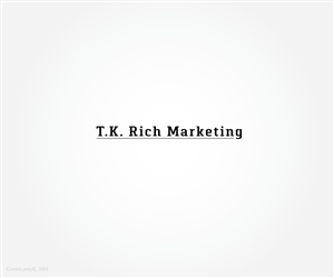 Logo Design by GreenLamp for T.K. Rich Marketing | Design: #4943457