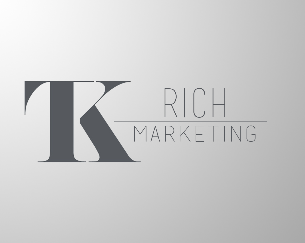 Logo Design by OmegaD116 for T.K. Rich Marketing | Design #4942091