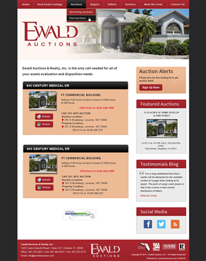 Diseño Wordpress por Smart Guru para AuctionServices.com, Inc. | Diseño #4961139