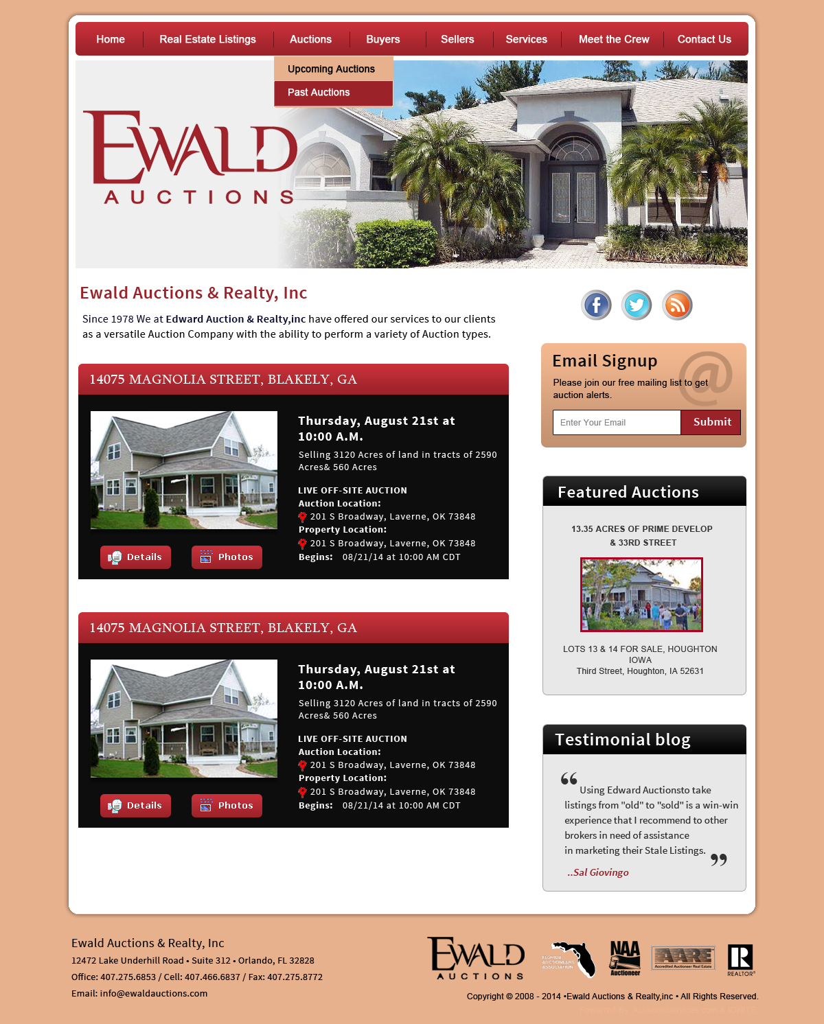 Wordpress Design by Creative X Designs for AuctionServices.com, Inc. | Design #4968493