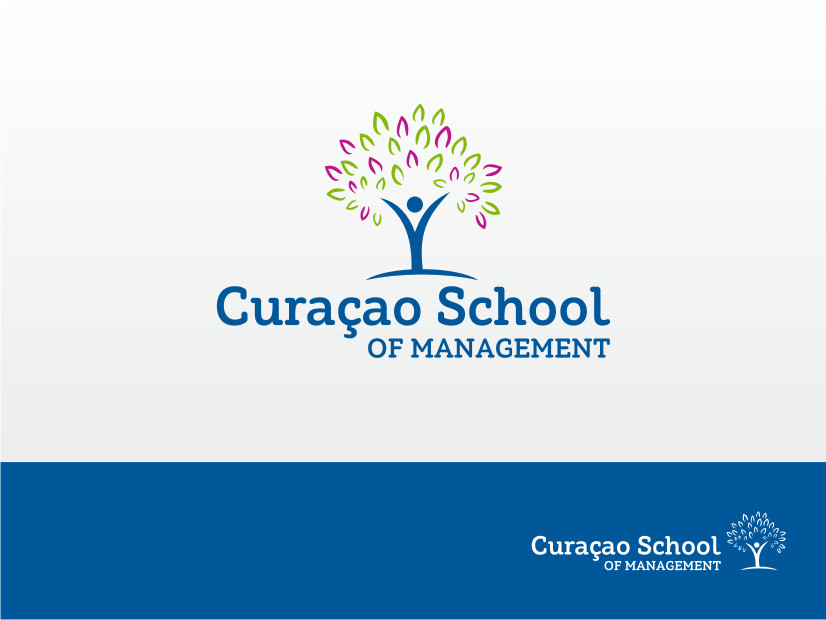 Logo Design by Atvento Graphics for Curaçao School of Management | Design #1401881