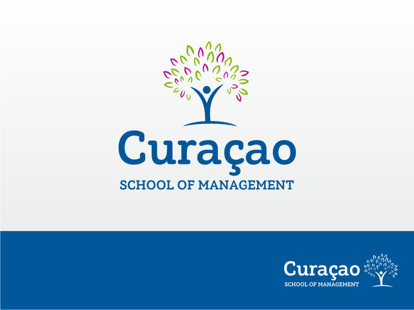Logo Design by Atvento Graphics for Curaçao School of Management | Design #1402328