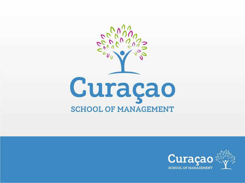 Logo Design by Atvento Graphics for Curaçao School of Management | Design #1402332