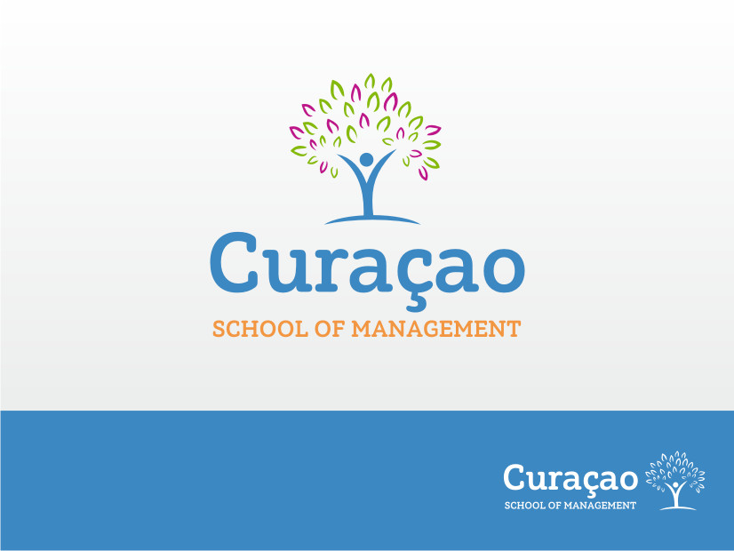 Logo Design by Atvento Graphics for Curaçao School of Management | Design #1402336