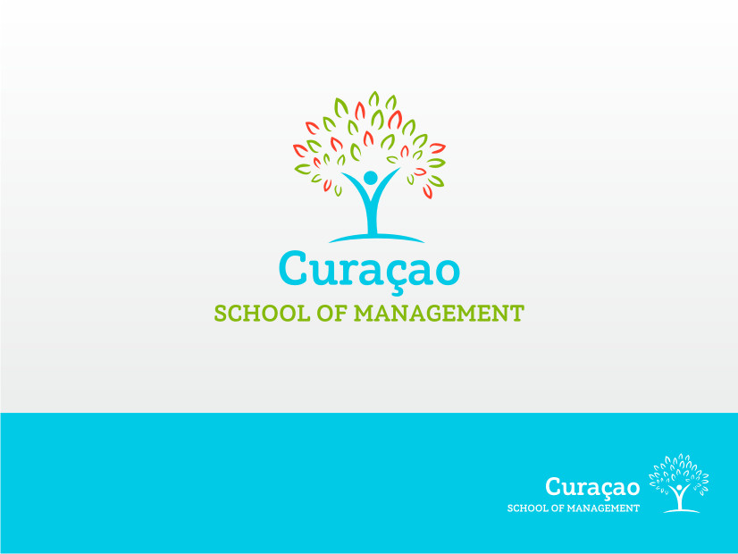 Logo Design by Atvento Graphics for Curaçao School of Management | Design #1402373
