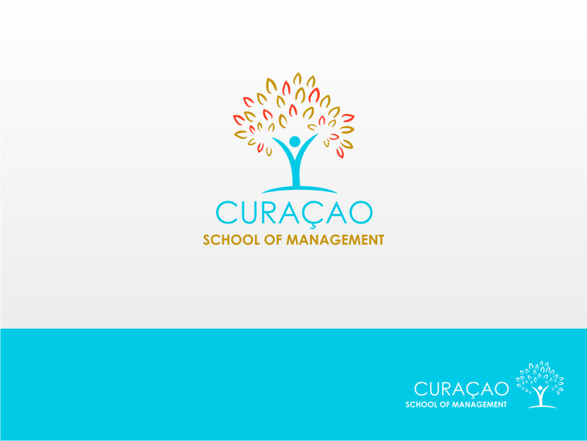 Logo Design by Atvento Graphics for Curaçao School of Management | Design #1402682