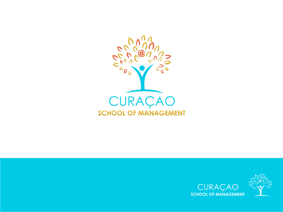 Logo Design by Atvento Graphics for Curaçao School of Management | Design #1406841