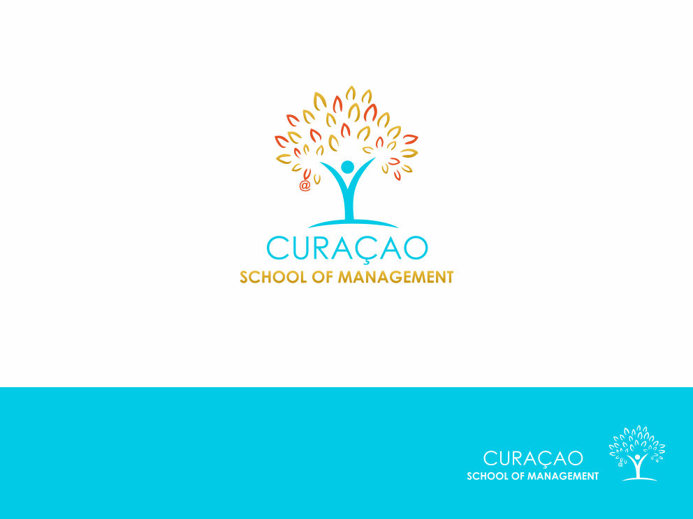 Logo Design by Atvento Graphics for Curaçao School of Management | Design #1407027
