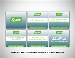 iQuote Flash Banner Ad | Diseño De Banner Publicitario por FFF!