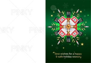 Holiday Card for Audio Industry Company