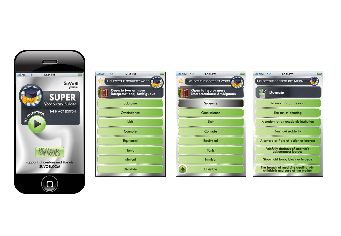 Diseño de aplicación (App) por Gaia Creative para Suvobi LLC | Diseño #248482