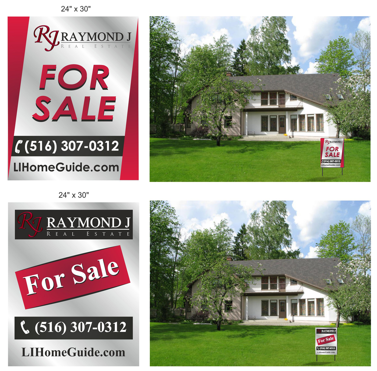 Flyer Design by IneseRo for Raymond J. Real Estate, LLC | Design #1397526