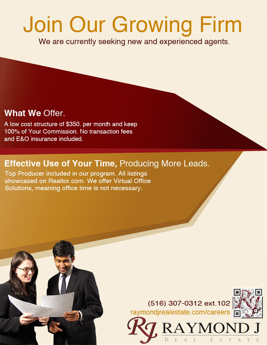 Flyer Design by Inspyre Design for Raymond J. Real Estate, LLC | Design #1421395