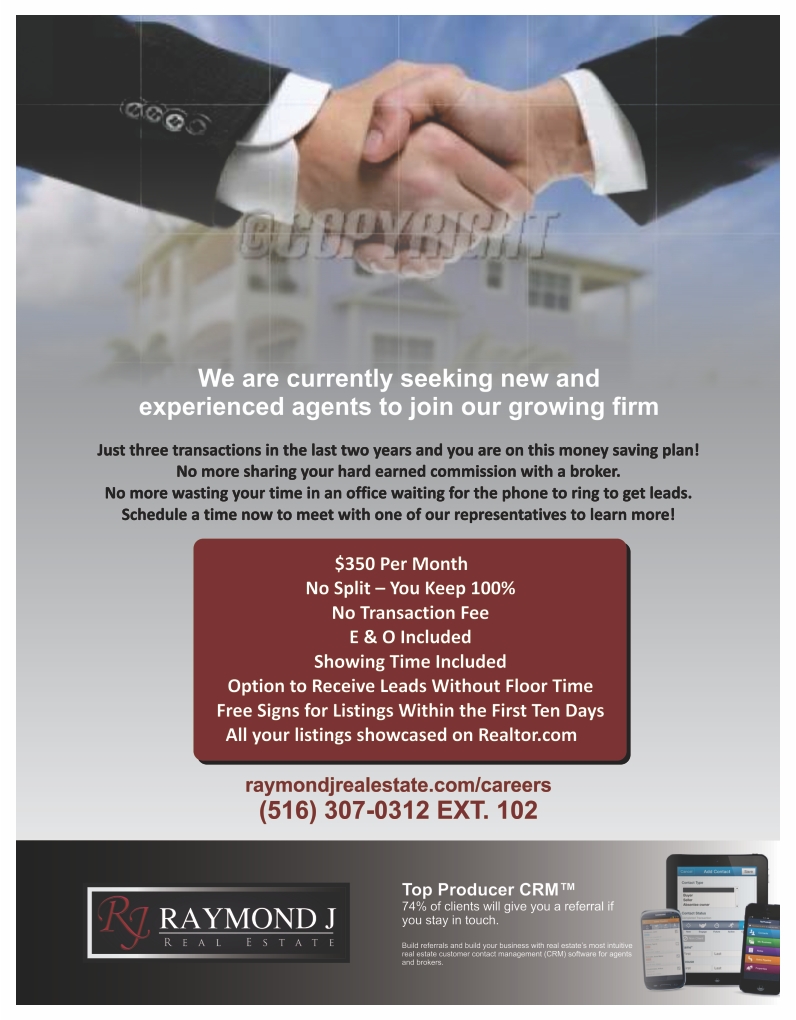 Flyer Design by barinix for Raymond J. Real Estate, LLC | Design #1407165