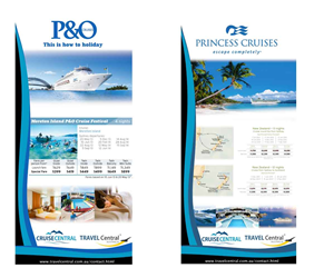 Flyer Design by RoseW for TRAVEL CENTRAL | Design #1395106