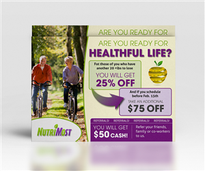 Flyer Design by DTPak for custom fat loss centers | Design: #4960054