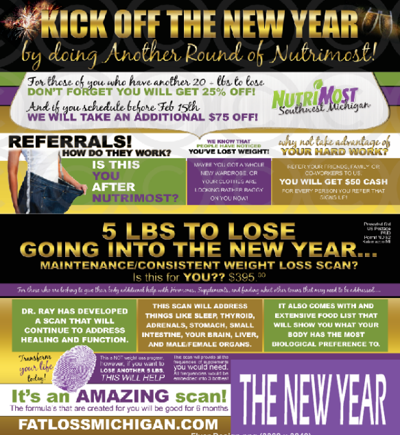 Flyer Design by euis.lutfi for custom fat loss centers | Design #4956508