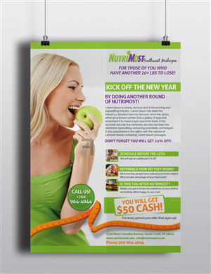 Flyer Design by Elegant Designs for custom fat loss centers | Design: #4957171