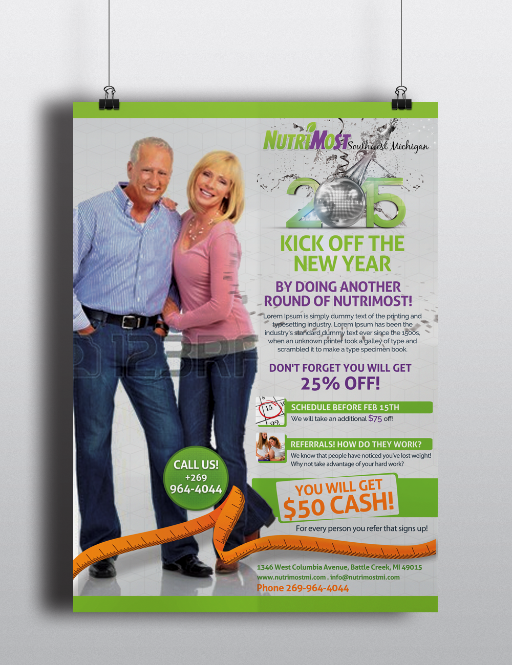 Flyer Design by Elegant Designs for custom fat loss centers | Design #4961871