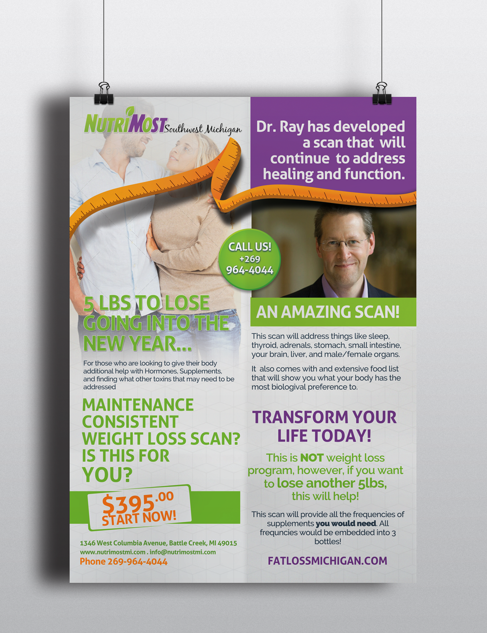 Flyer Design by Elegant Designs for custom fat loss centers | Design: #4963429