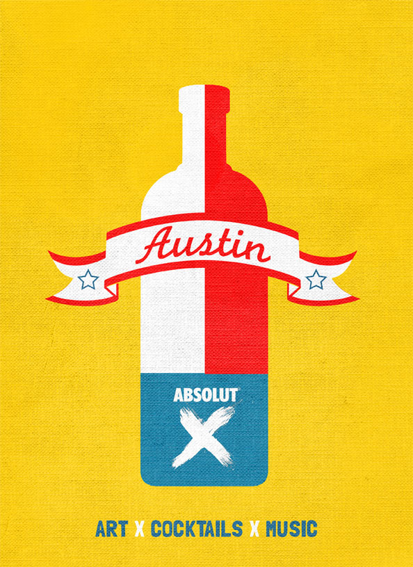 50 Vodka Party Posters for Absolut X