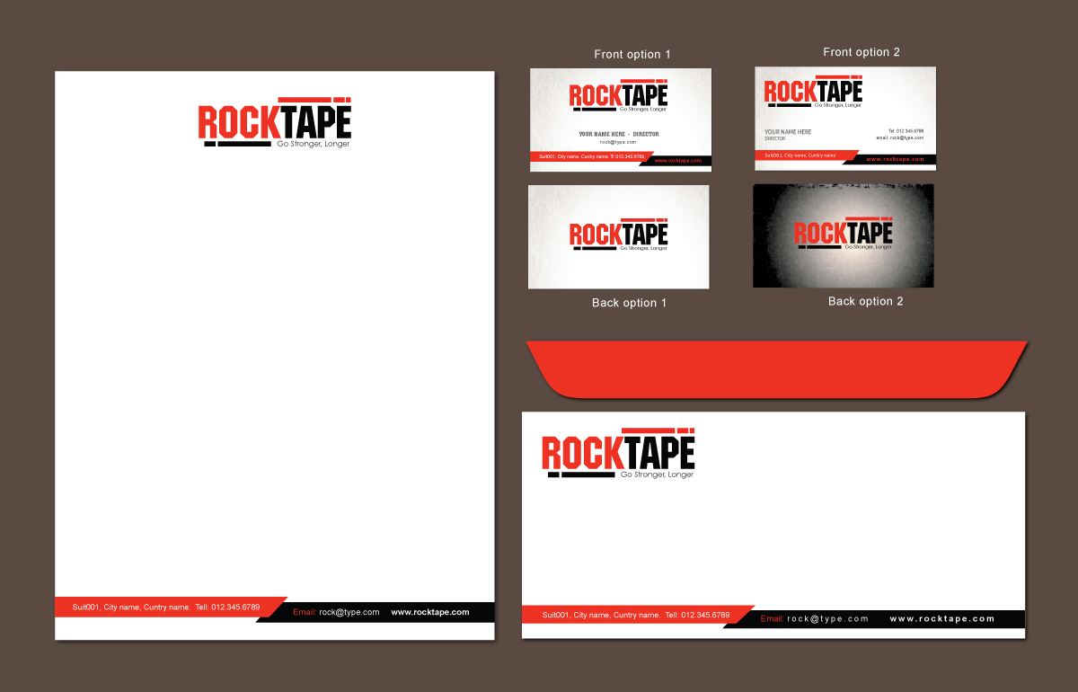 Stationery Design by meet007 for this project | Design #5002949
