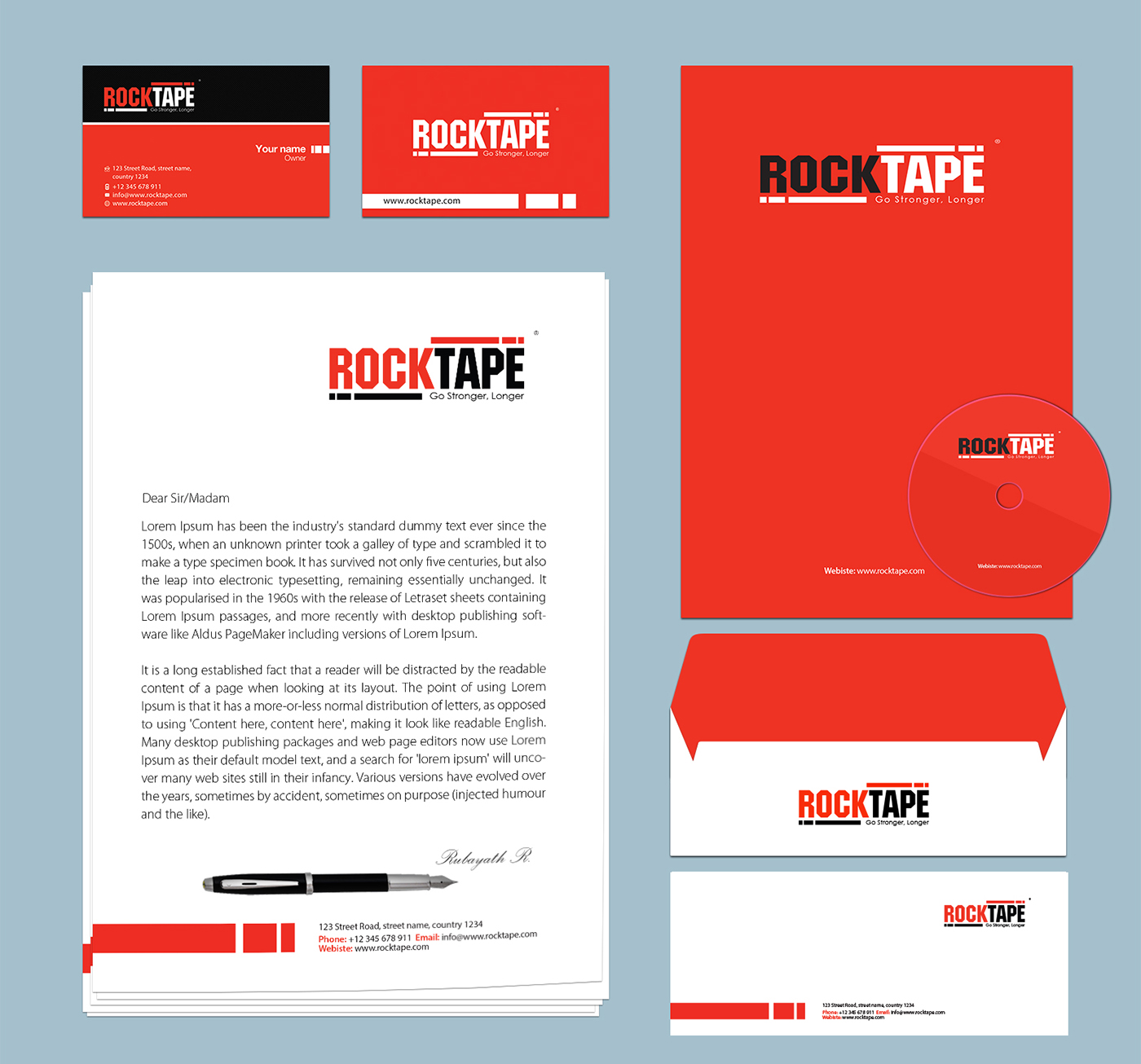 Diseño de Papelería por Mulugeta para este proyecto | Diseño #4971580