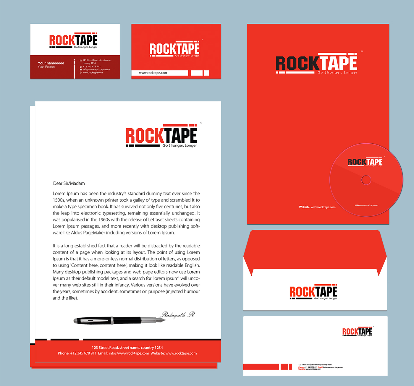 Stationery Design by Mulugeta for this project | Design #4971598