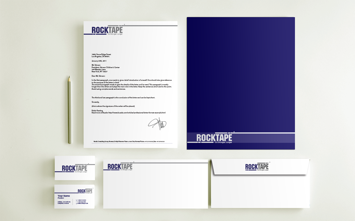 Stationery Design by nafizrahat for this project | Design #4964662