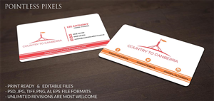 Business Card Design by Pointless Pixels India for this project | Design: #4952824