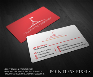 Business Card Design by Pointless Pixels India for this project | Design: #4952954