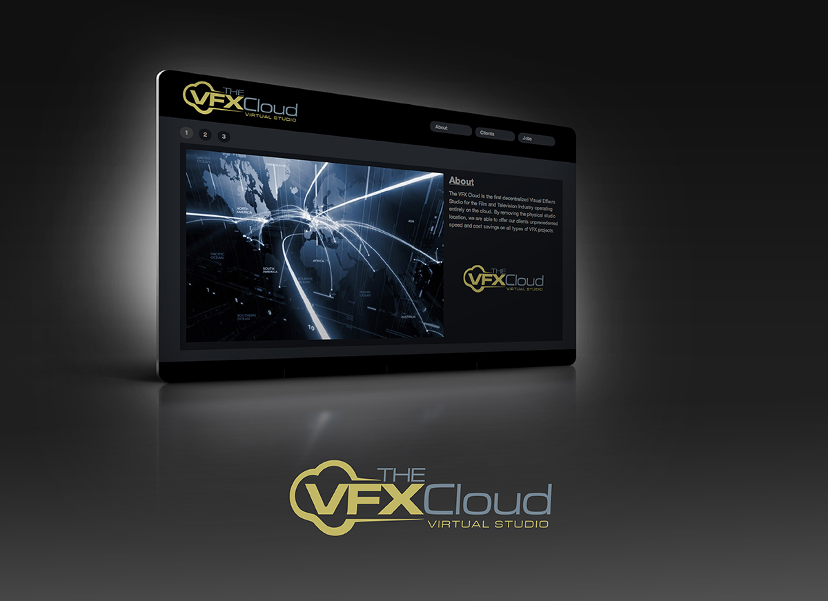 Logo Design by bambastudio for The VFX Cloud | Design #1448531