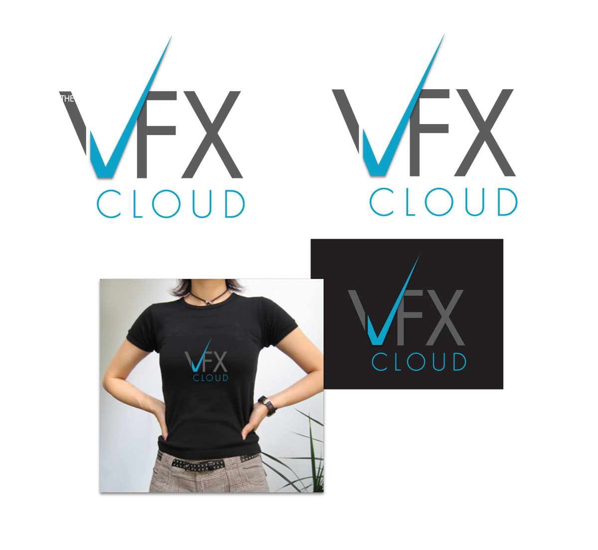 Logo Design by Halfull Media for The VFX Cloud | Design #1397986