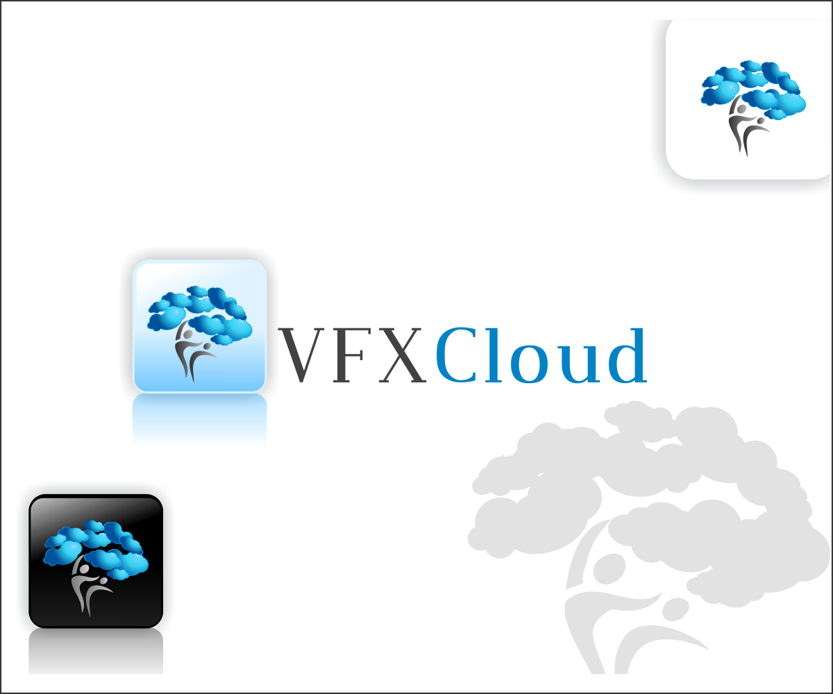 Diseño de Logo por Parosworld para The VFX Cloud | Diseño #1408421