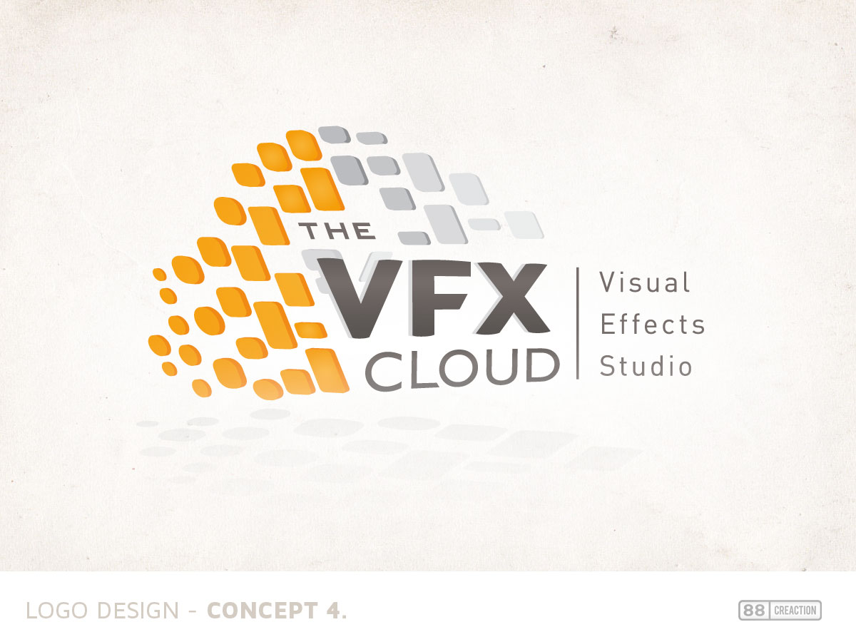 Logo Design by 88 creaction for The VFX Cloud | Design #1431481