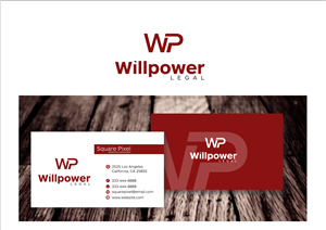 Willpower Legal | Logo Design by squarepixel