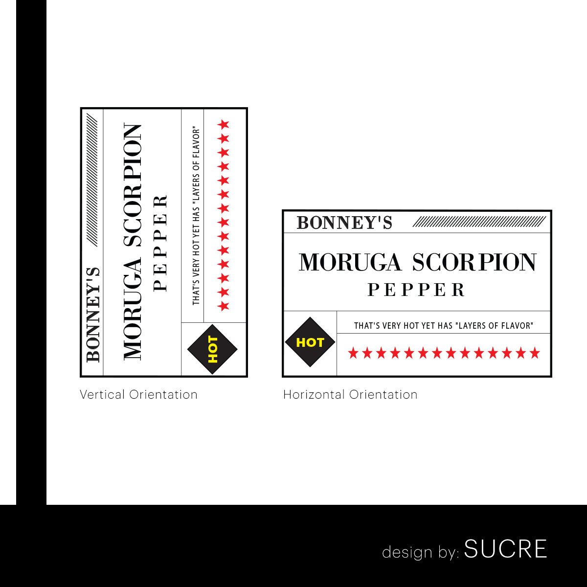 Etikett-Design von Sucre für dieses Projekt | Design #4956795