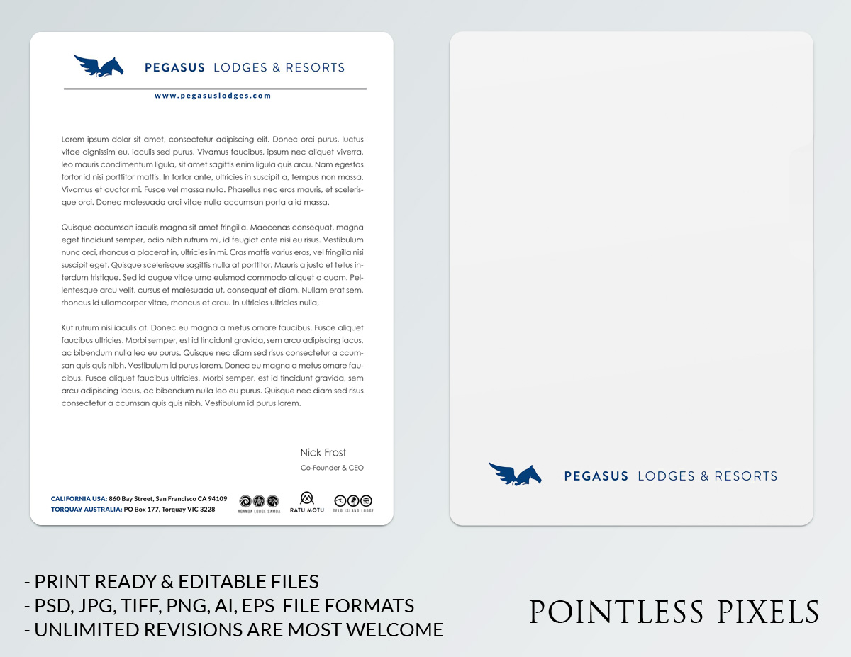 Stationery Design by Pointless Pixels India for MKEN Grant Pty Ltd | Design #4980827