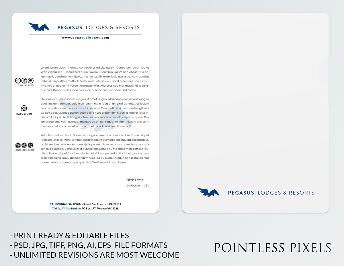 Stationery Design by Pointless Pixels India for MKEN Grant Pty Ltd | Design #4980840