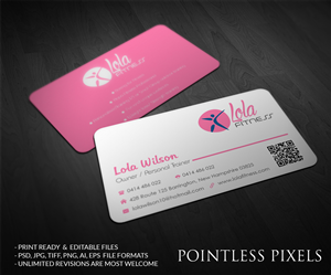 Diseño de Tarjeta de Presentación por Pointless Pixels India para este proyecto | Diseño: #4974007