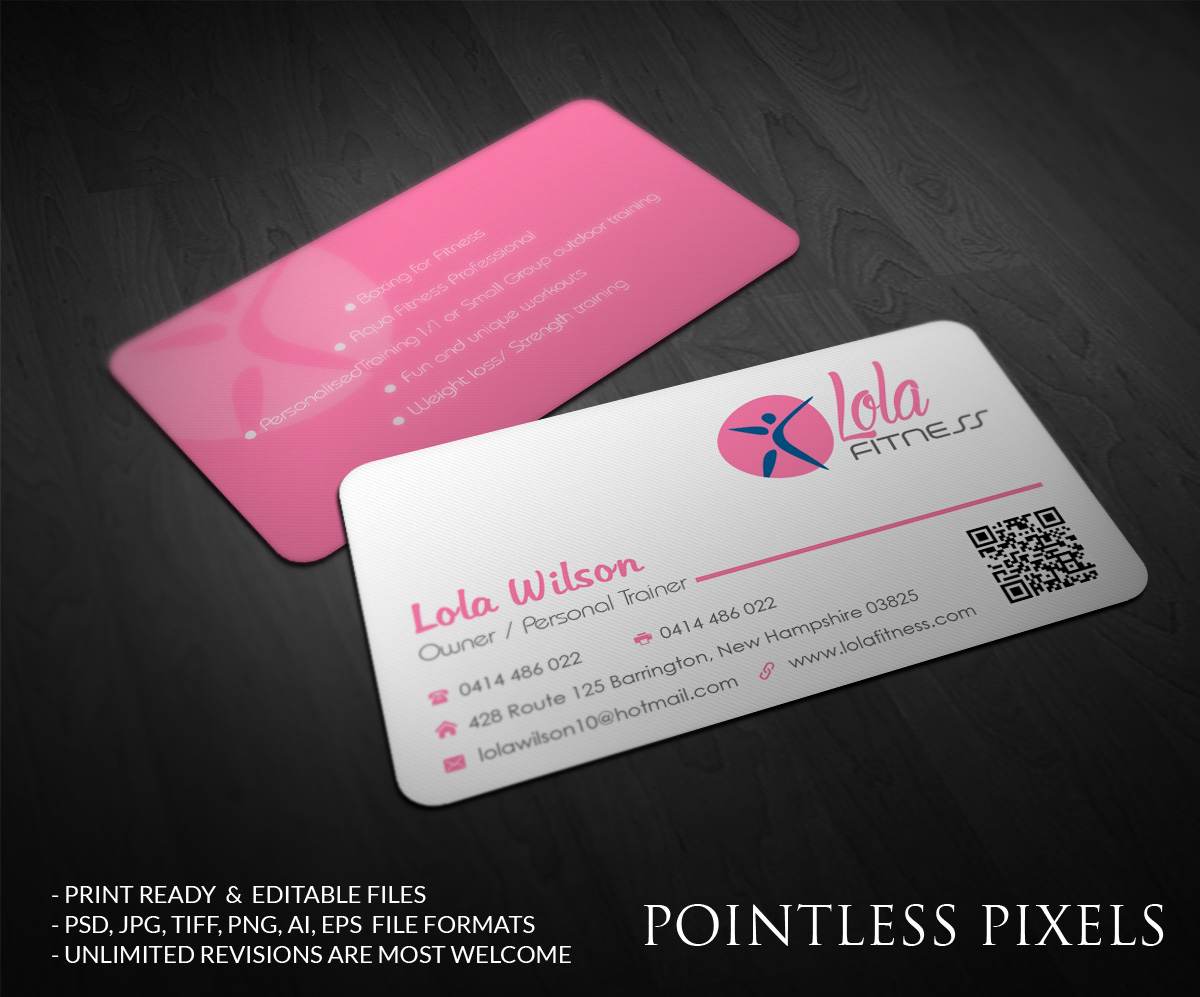 Diseño de Tarjeta de Presentación por Pointless Pixels India para este proyecto | Diseño #4974011