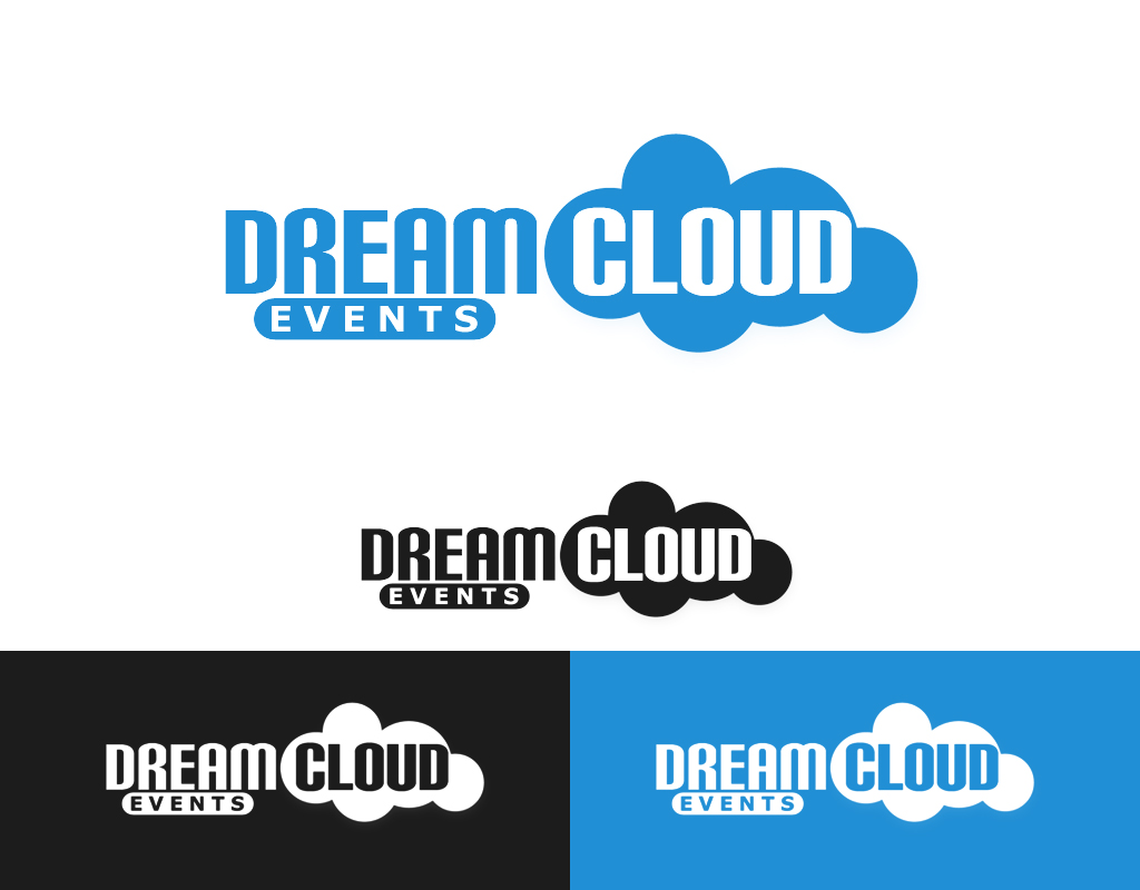 Logo Design by The Deno Technology for Dream Cloud Events | Design #4961040